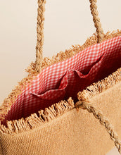 Load image into Gallery viewer, Woven Tote Hamilton Crab