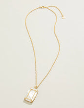 Load image into Gallery viewer, Orla Window Necklace 18” Mother-Of-Pearl