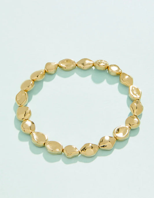 Spartina Burkes Beach Stretch Bracelet Gold