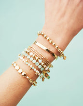 Load image into Gallery viewer, Burkes Beach Stretch Bracelet Gold
