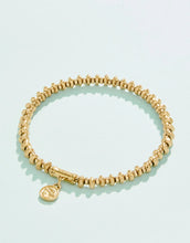 Load image into Gallery viewer, Freeport Stretch Bracelet 5mm Gold