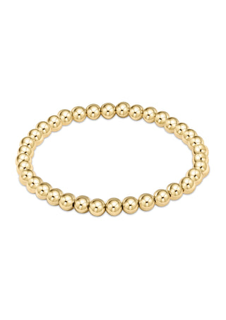 Classic Gold 5mm Bead Bracelet