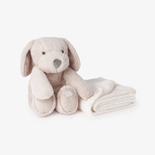 Load image into Gallery viewer, Puppy Bedtime Huggie Plush Toy With Blanket