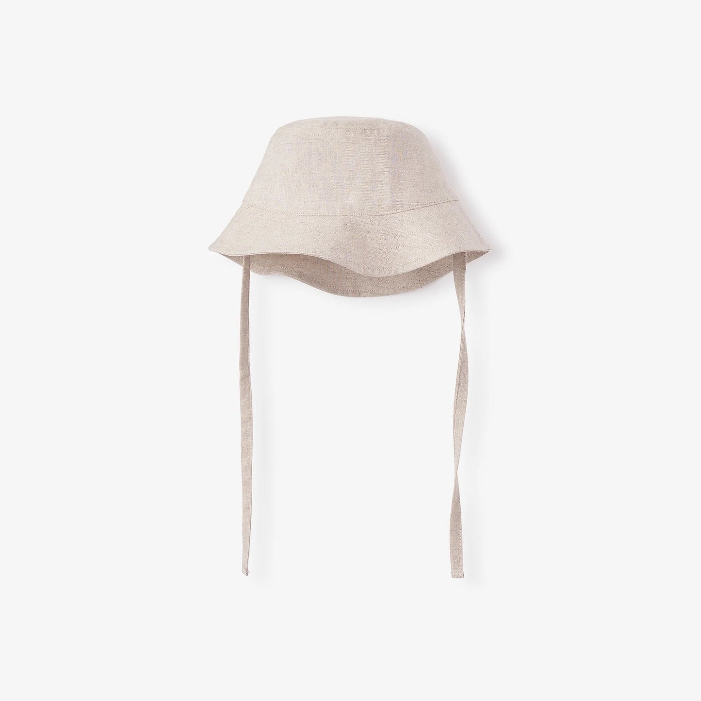 Elegant Baby Natural Linen Bucket Hat