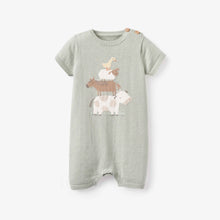 Load image into Gallery viewer, On The Farm Knit Shortall Romper