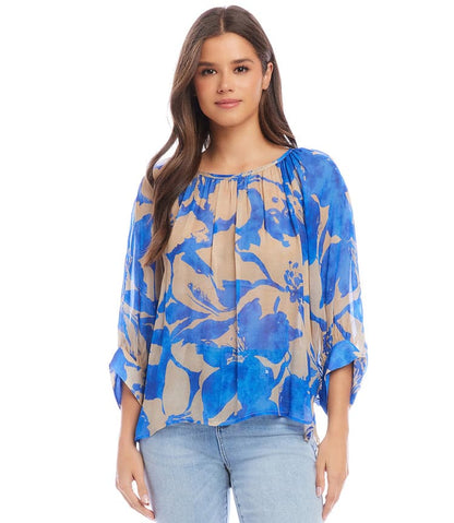 Karen Kane Blouson Sleeve Top