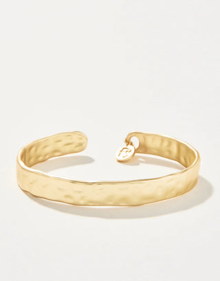 Hammered Cuff Gold