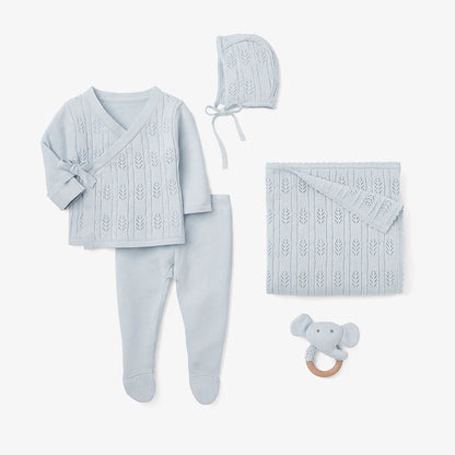 Elegant Baby Cloud Blue Baby Layette Gift Box Set