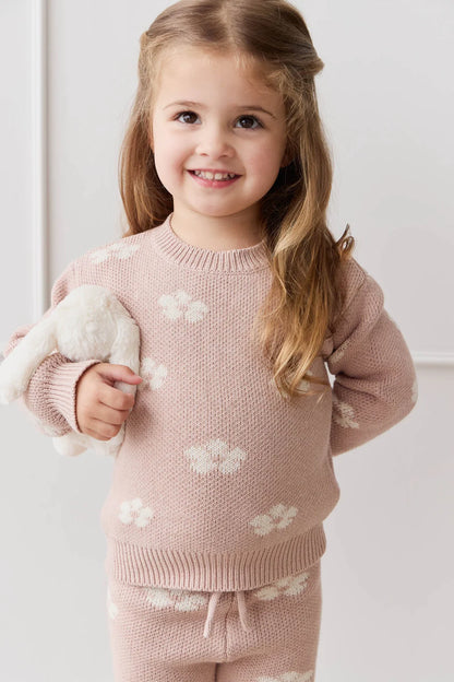 Jamie Kay Evelyn Jumper Knit Rose