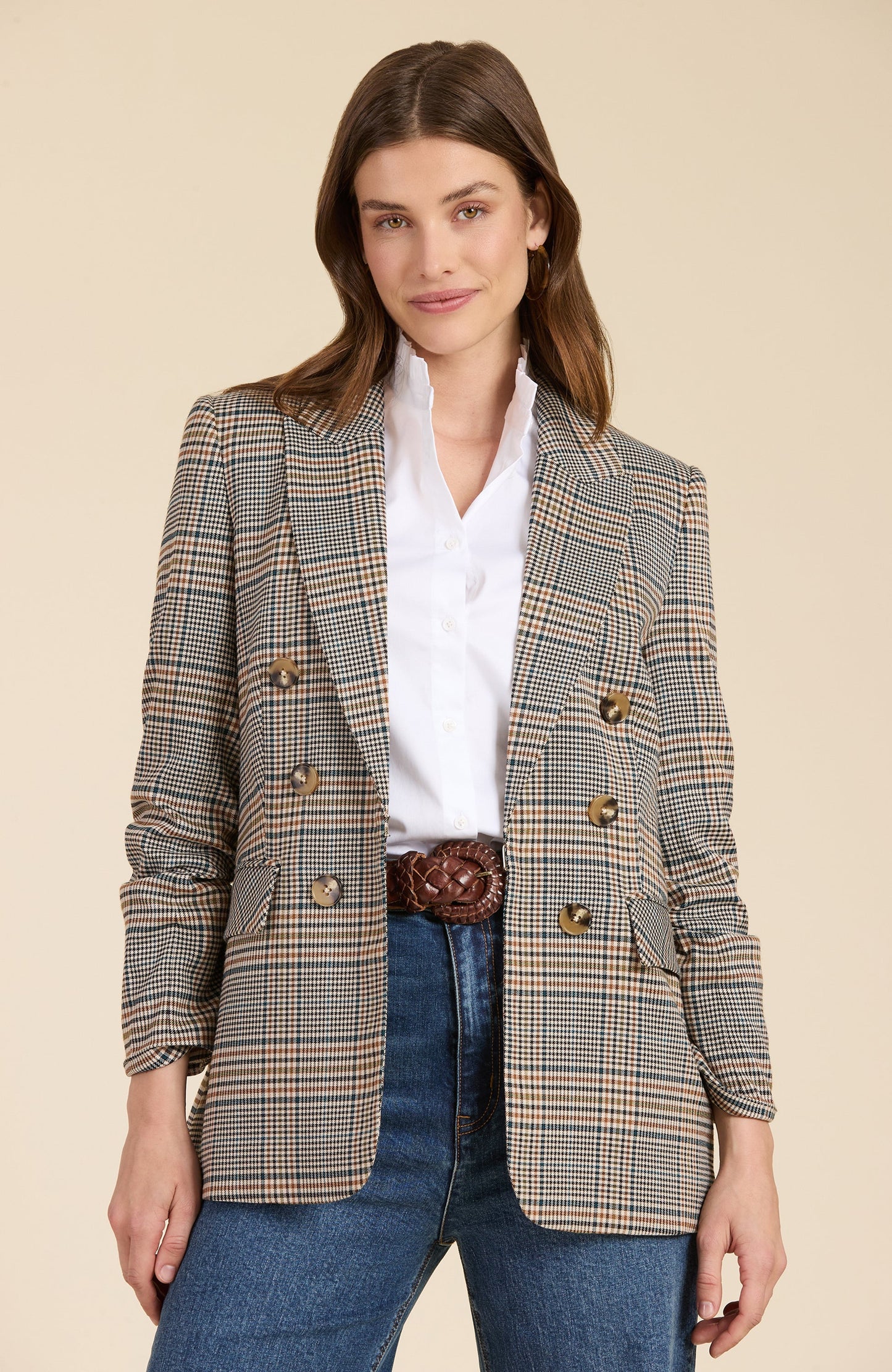 Blair Buckingham Plaid Blazer