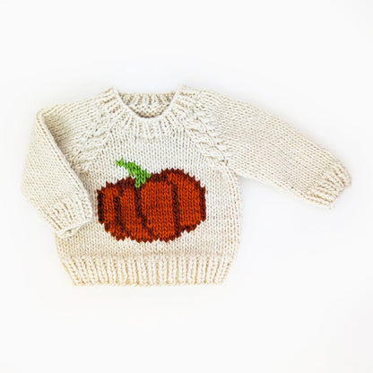 Pumpkin Crew Neck Sweater for Baby & Toddler