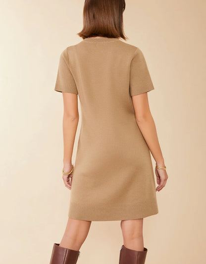 Serena Sweater Dress Morel