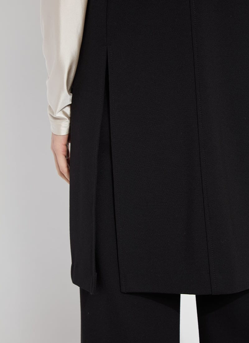 Denver Pont Sleeveless Coat Black