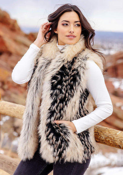 Hook Vest Ivory Fox