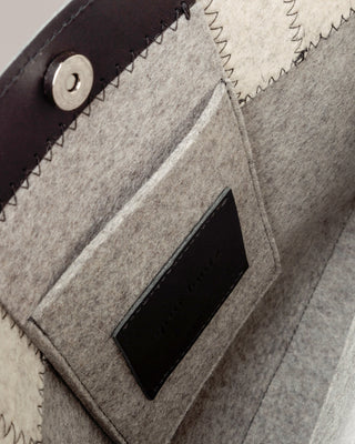 Jaunt Merino Wool Tote Granite/Heather White Black