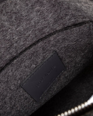 Bedford Merino Wool Midi Backpack/ Charcoal Black