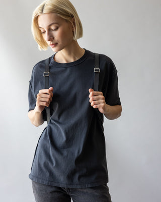 Bedford Merino Wool Midi Backpack/ Charcoal Black