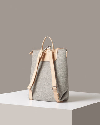 Bedford Merino Wool Backpack/ Granite Natural