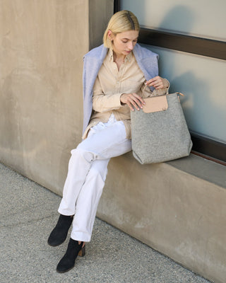 Bedford Merino Wool Backpack/ Granite Natural