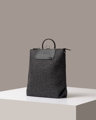 Bedford Merino Wool Backpack/Charcoal Black