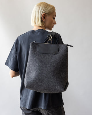 Bedford Merino Wool Backpack/Charcoal Black