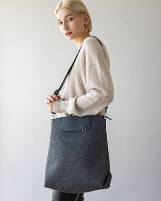 Bedford Merino Wool Backpack/Charcoal Black