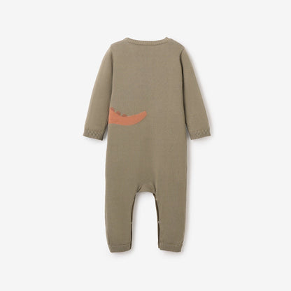 Dinosaur Knit Jumpsuit