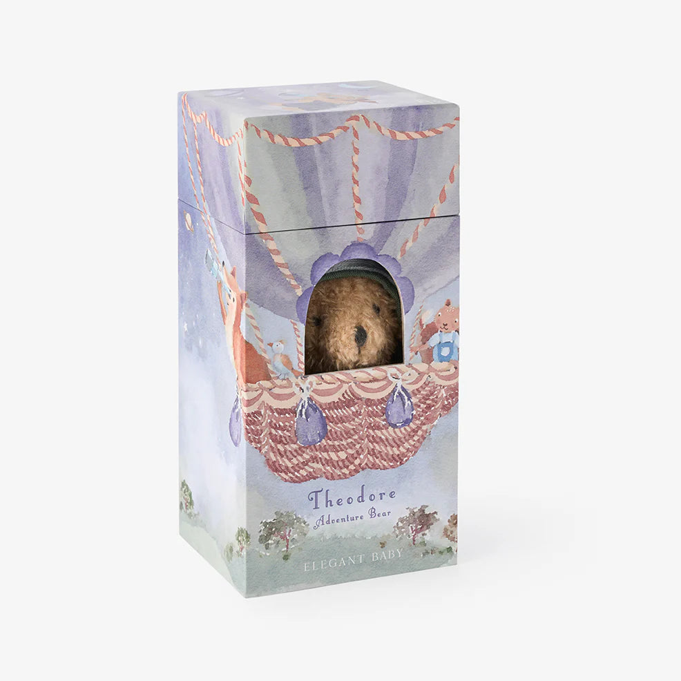 Theodore The Bear Toy In Gift Box