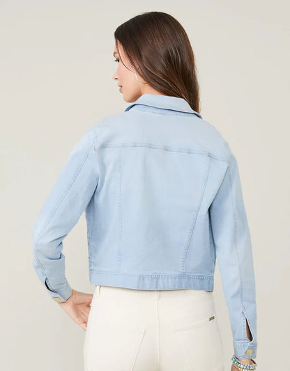 Leah Denim Jacket Grove Wash