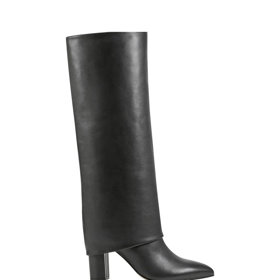 Leina Block Heel Pointy Toe Dress Boot