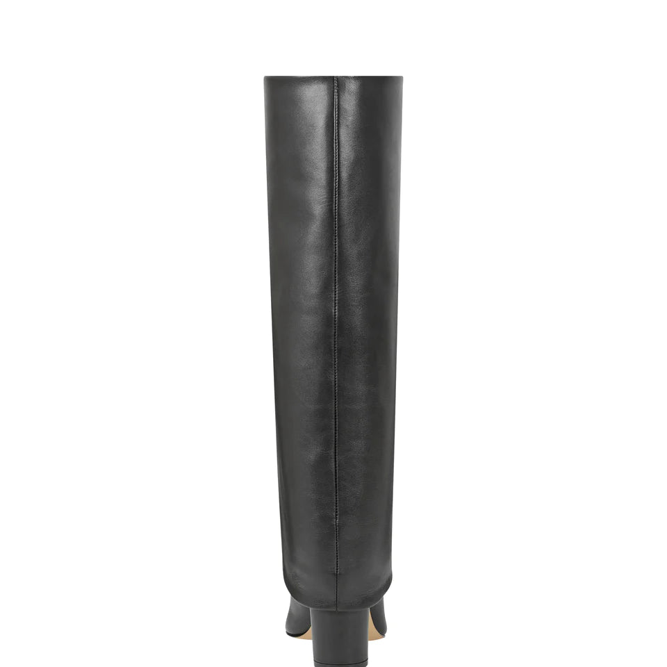 Leina Block Heel Pointy Toe Dress Boot