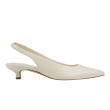 Load image into Gallery viewer, Posey Slingback Pump Ivory