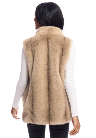 Vintage Mink Hook Vest