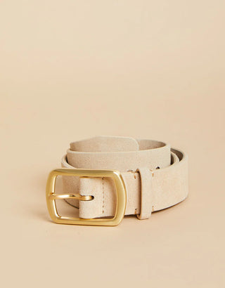 Siren Belt Suede Cream