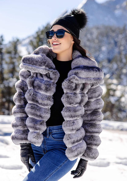 Carmella Chinchilla Coat