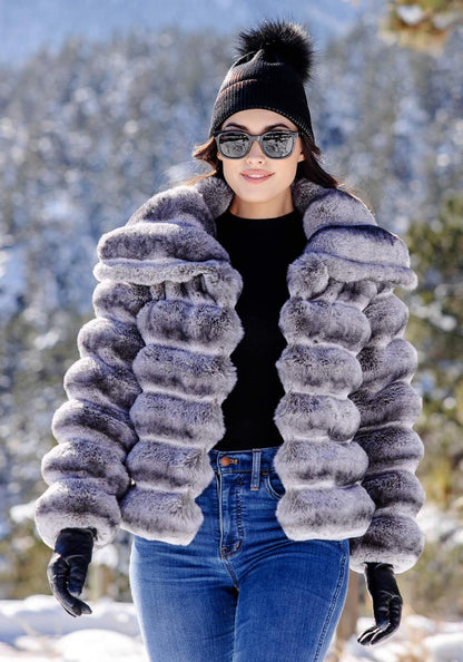 Carmella Chinchilla Coat