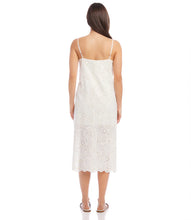 Load image into Gallery viewer, Eyelet Midi Dress Ivory