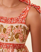 Load image into Gallery viewer, Saylor Midi Dress Callawassie Hibiscus Stripe