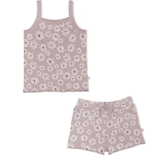 Load image into Gallery viewer, Organic Spaghetti Top &amp; Shorts Set - Daisies