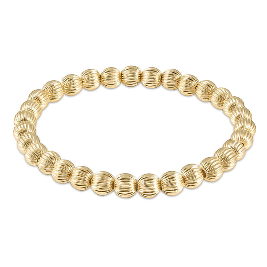 Dignity Gold 6mm Bead Bracelet (Online Exclusive)