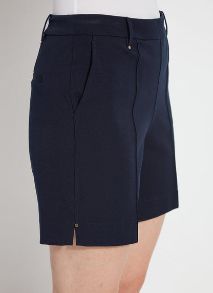 Amanda Stretch Twill Shorts Navy