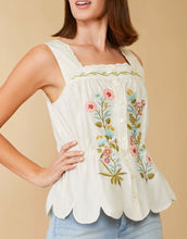 Load image into Gallery viewer, Odette Scallop Tank Buttercream