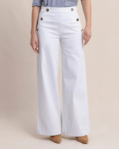 Classic White Thalia Sailor Pant