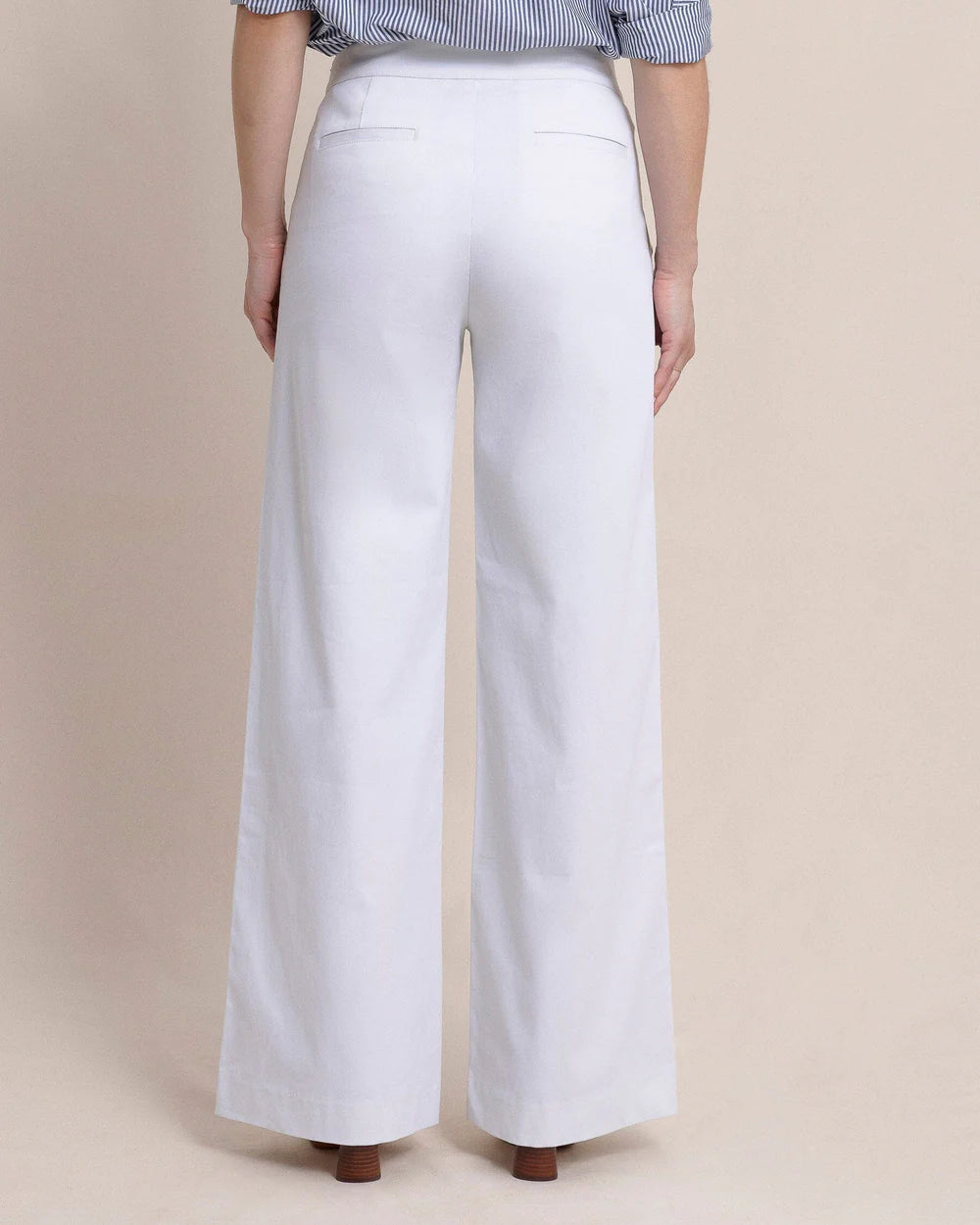 Classic White Thalia Sailor Pant