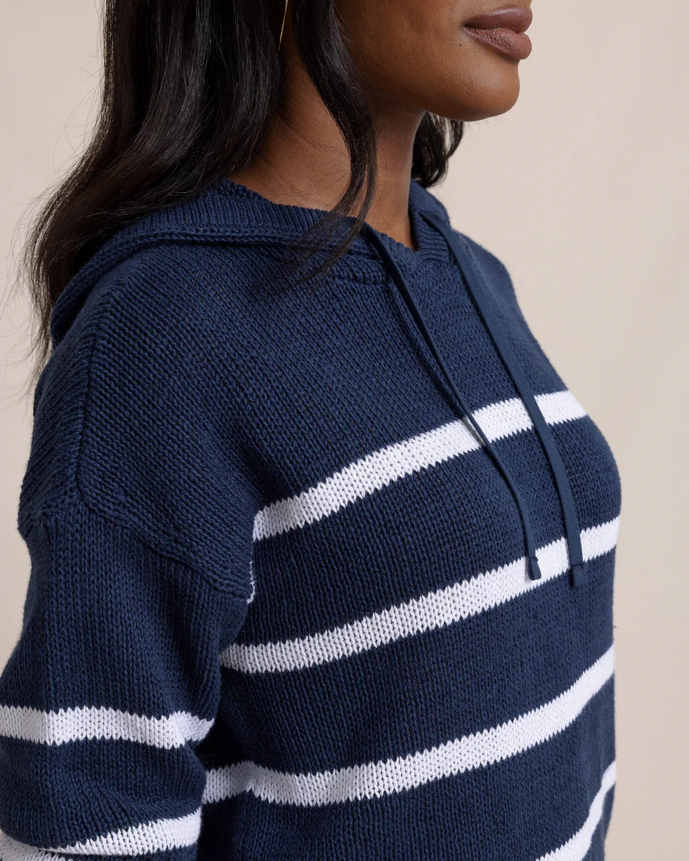 Everlee Striped Hoodie Sweater