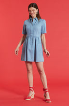 Load image into Gallery viewer, Jordan Light Denim Shirtdress