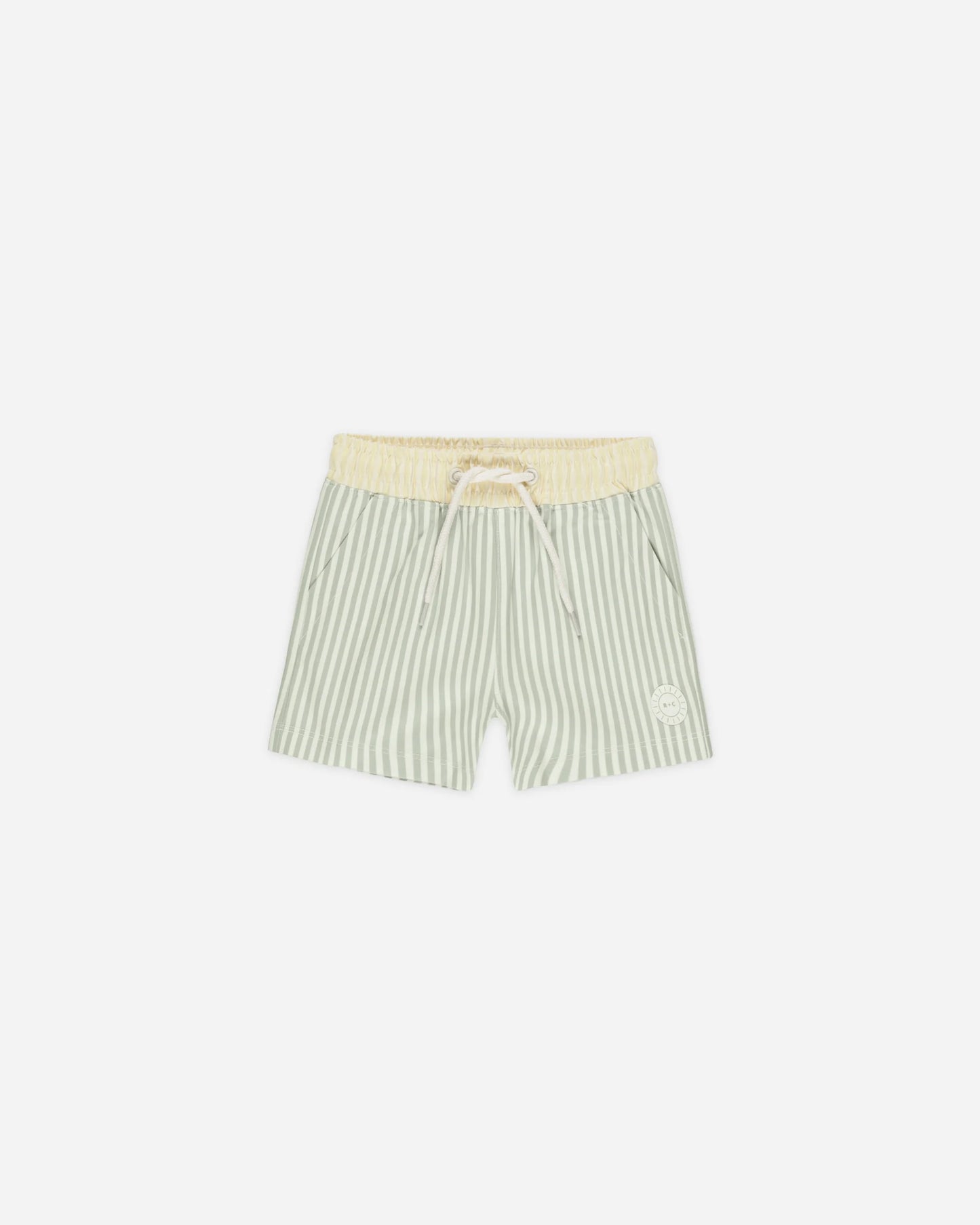 Board Short Sage Stripe