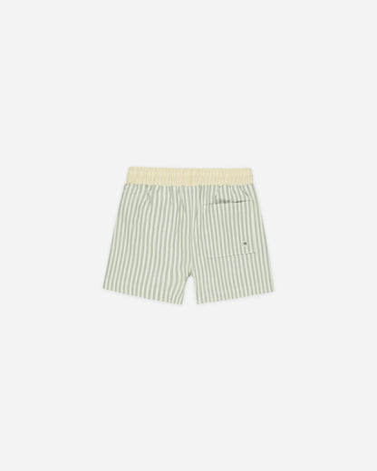 Board Short Sage Stripe