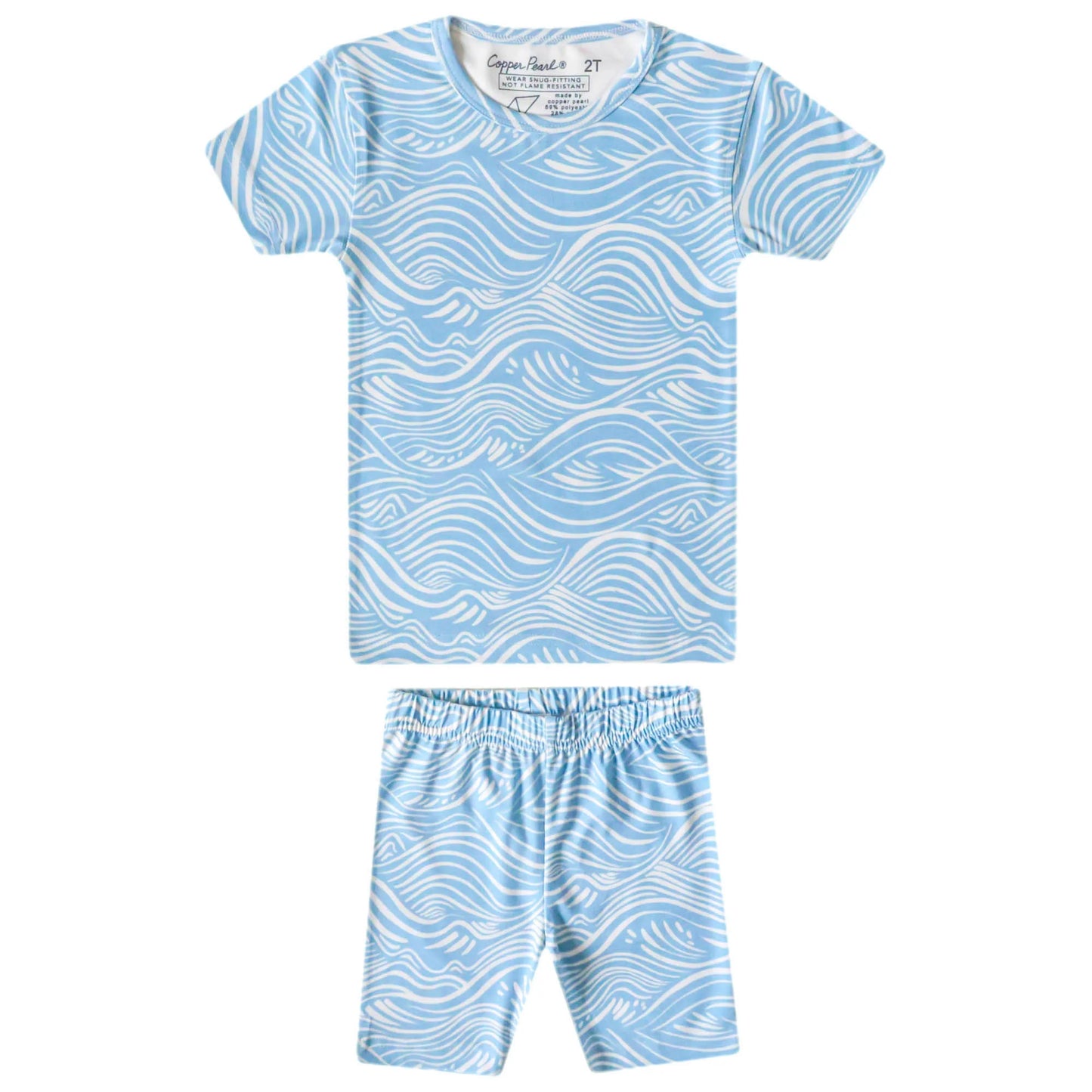 Surf 2 Piece Short Sleeve Pajama Set