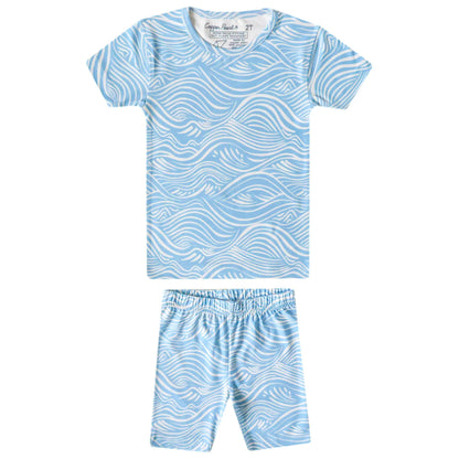 Surf 2 Piece Short Sleeve Pajama Set